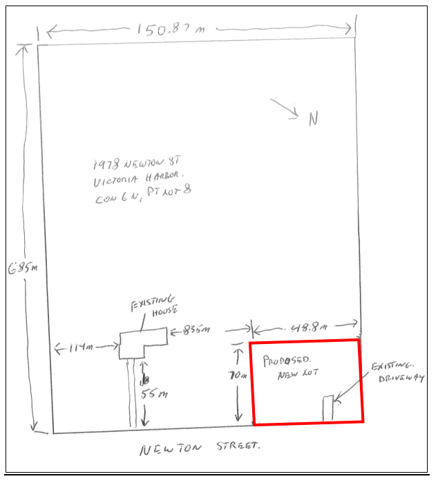 Proposed site plan