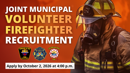 Poster Joint Firefighter Recruitment